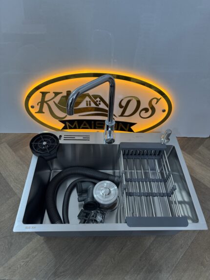 Evier de cuisine star inox 65cm sur 45cm