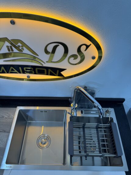 Evier de cuisine 75/41 inox 1ere choix