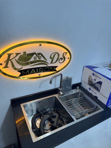 Evier de cuisine star inox 82cm sur 45cm garantie 30ans