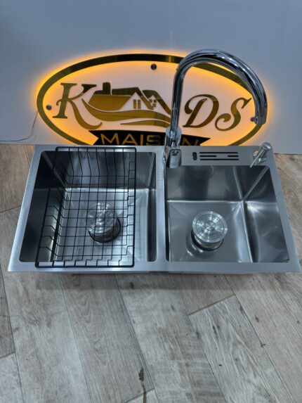 Evier de cuisine inox 304 75cm/40cm nano