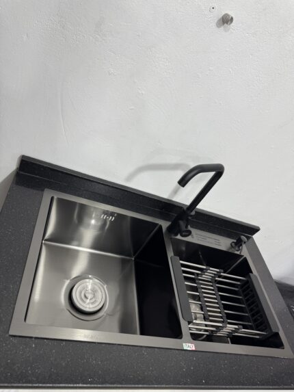 Evier de cuisine **promotion** 75/40 noir